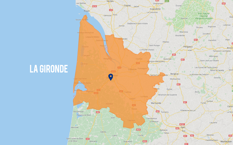 Nous intervenons dans toute la Gironde